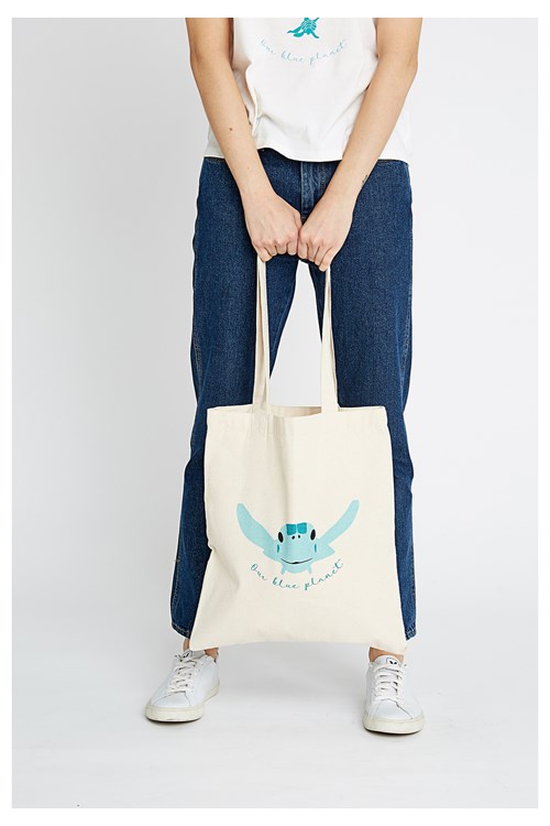 BBC Earth Green Turtle Bag from People Tree BBC Earth Green Turtle Bag from People Tree