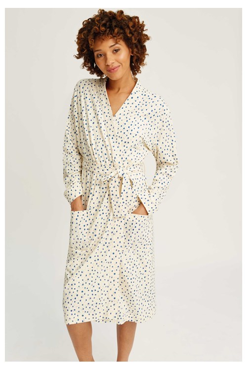 Stars Robe in Cream from People Tree Stars Robe in Cream from People Tree