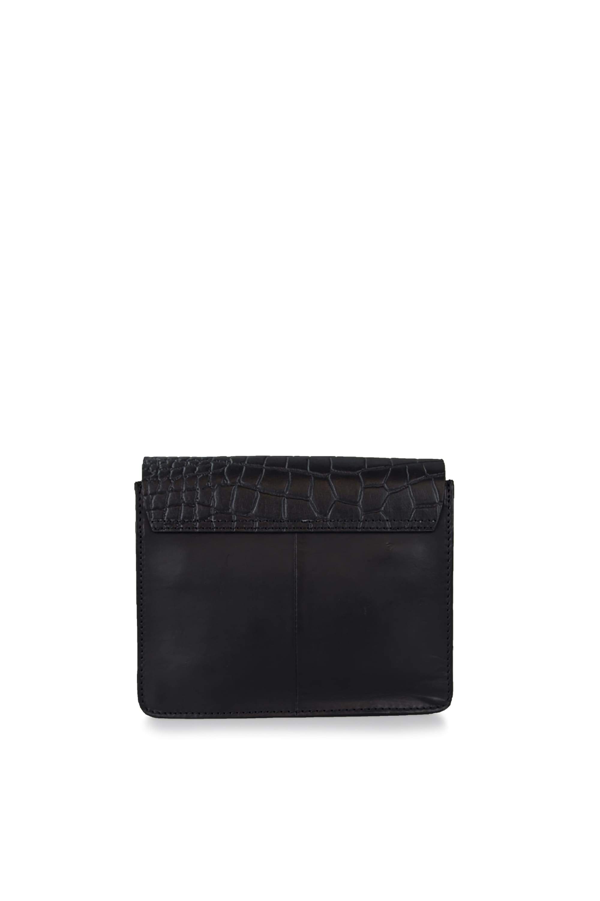 Audrey mini - classic black - croco from thegreenlabels Audrey mini - classic black - croco from thegreenlabels